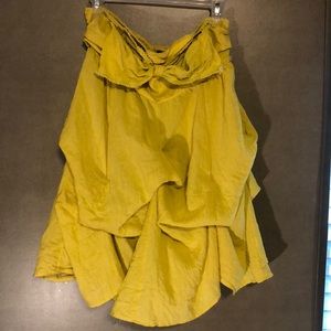 Adhoc strapless mini dress